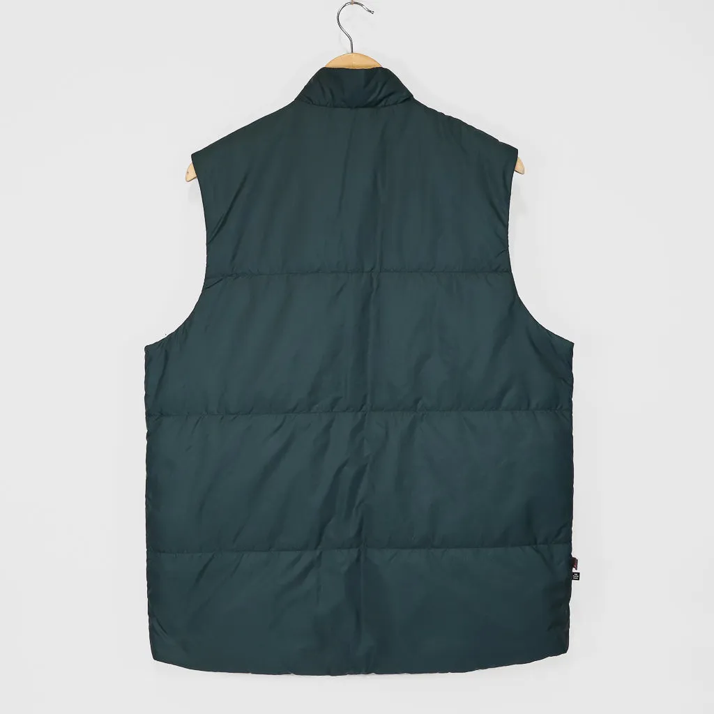 Adidas Skateboarding - Insulated Vest Jacket - Shadow Green / Cardboard / Black