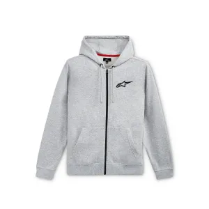 Alpinestars Ageless Chest Hoodie Grey Heather Black