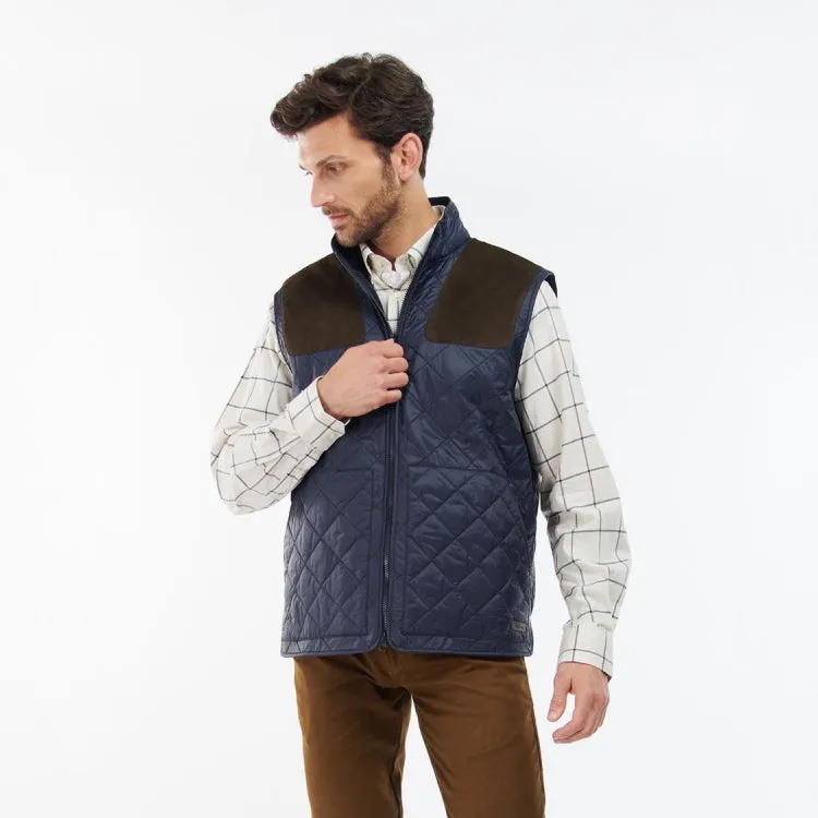 Barbour Redwood Quilted Gilet - Navy