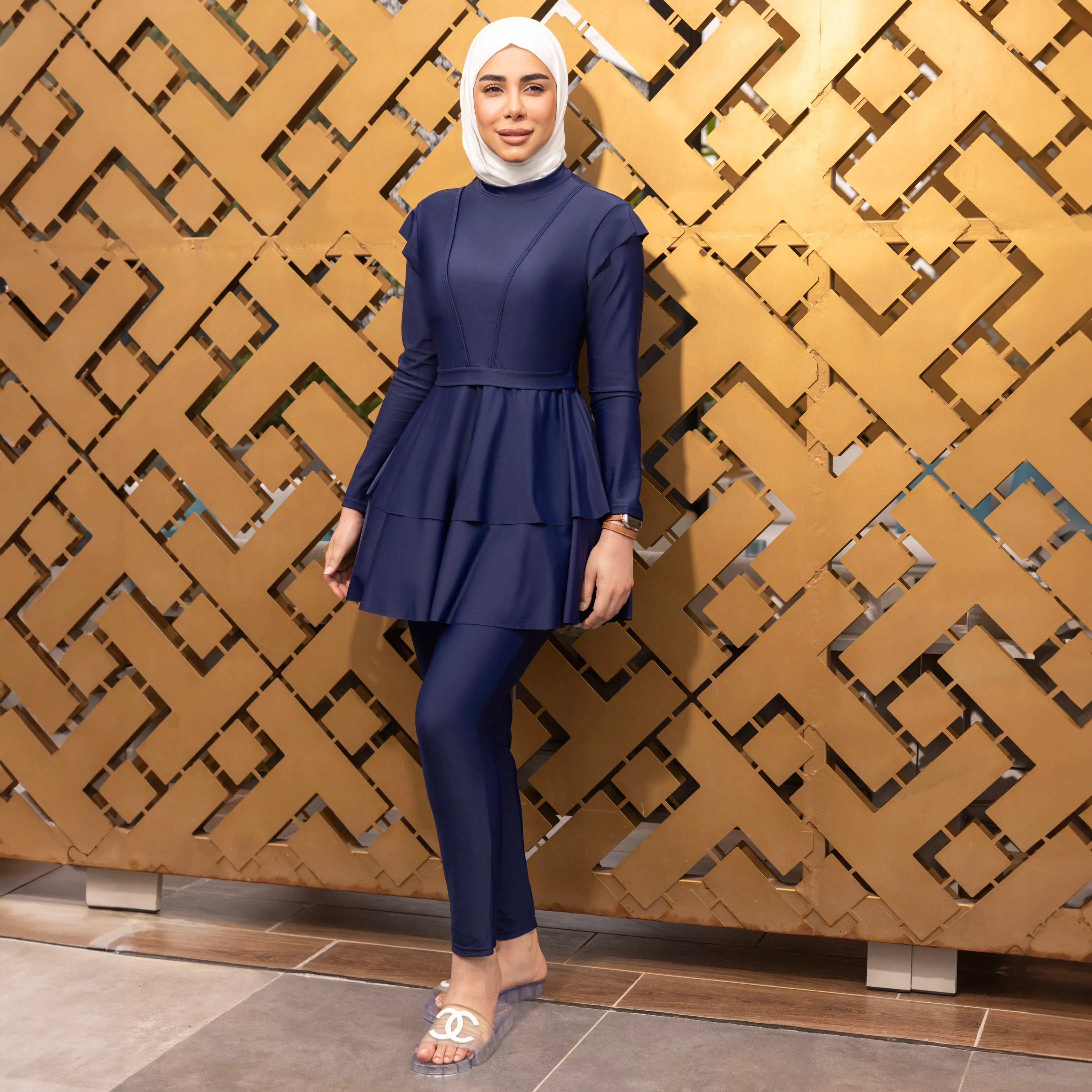 Blue burkini