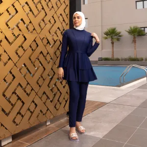 Blue burkini