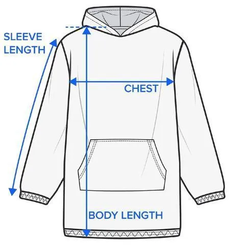 Bondi Beach Wearable Blanket Hoodie