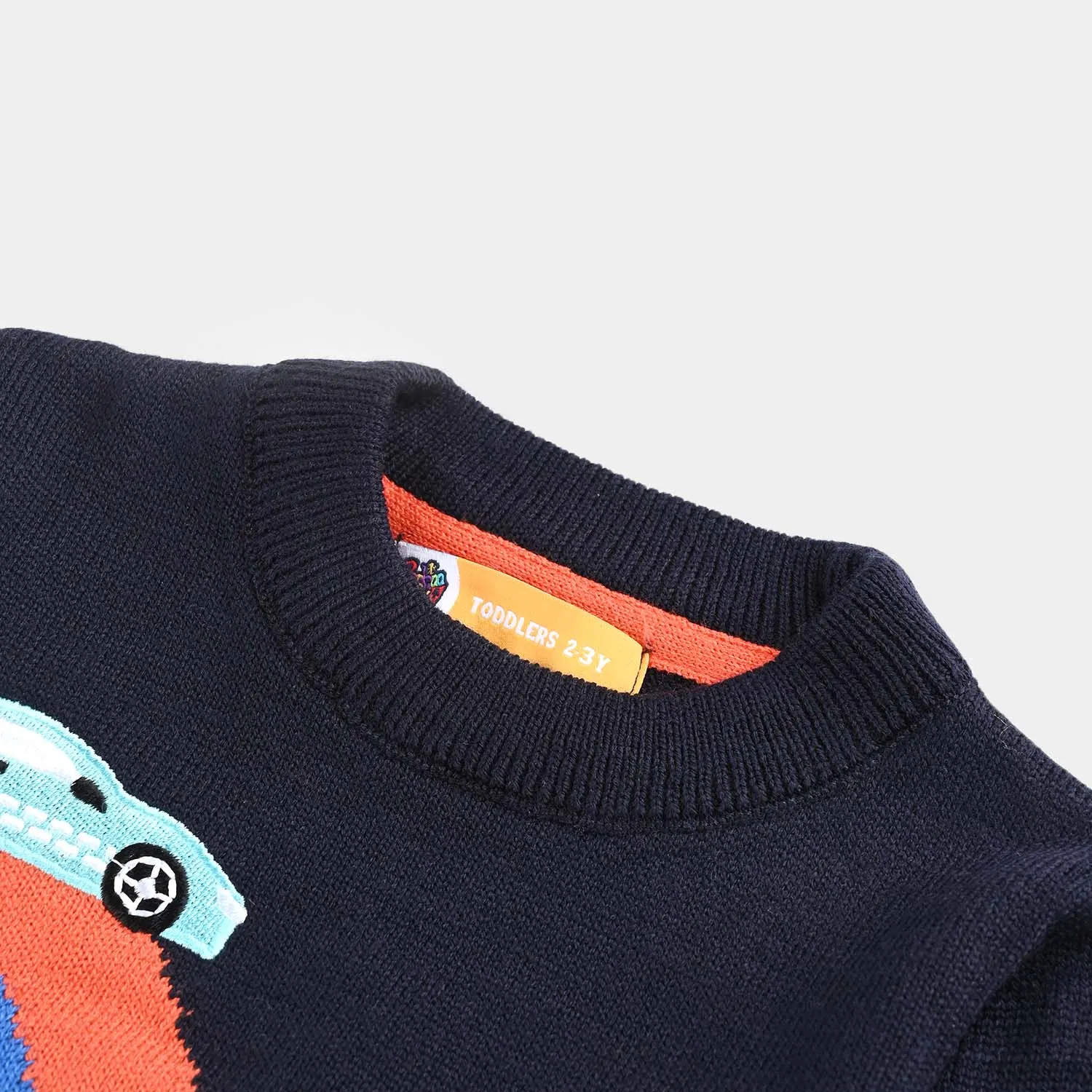 Boys Acrylic Sweater Final Lap-NAVY