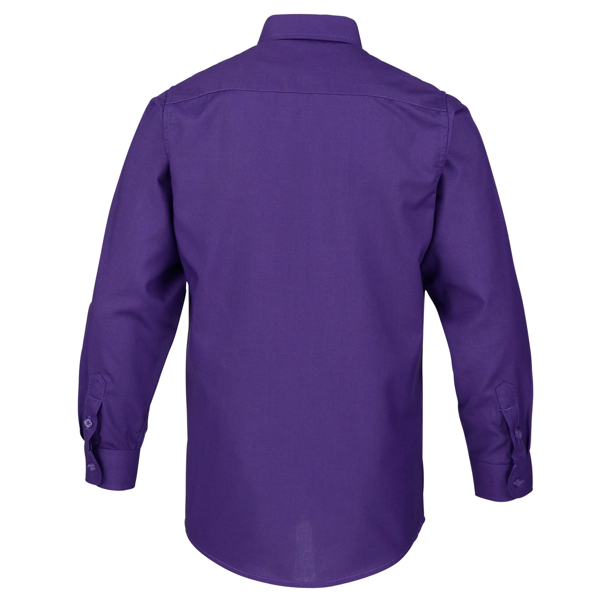 Boys Dark Purple Formal Shirt