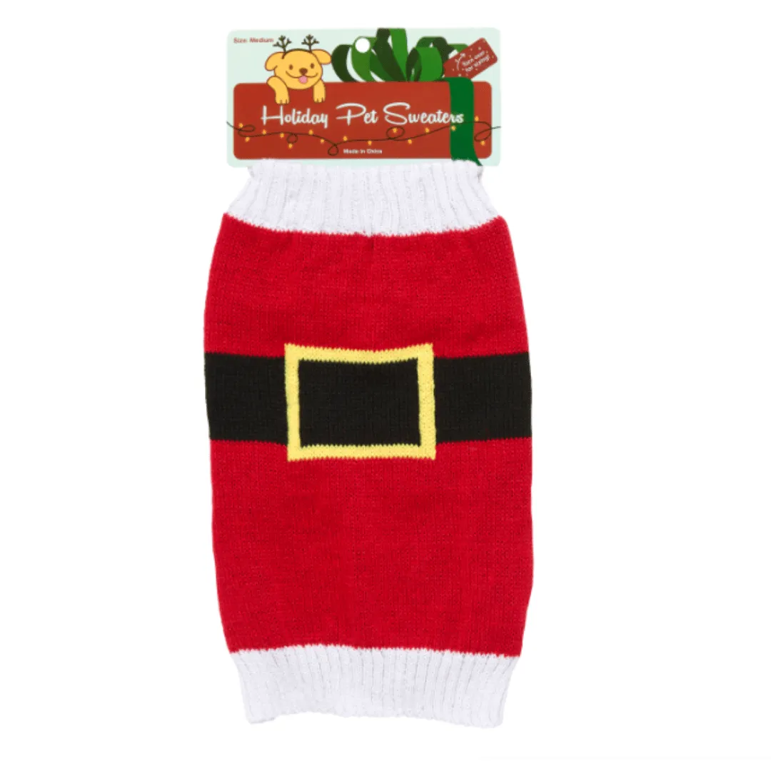 Christmas Santa Dog Sweater