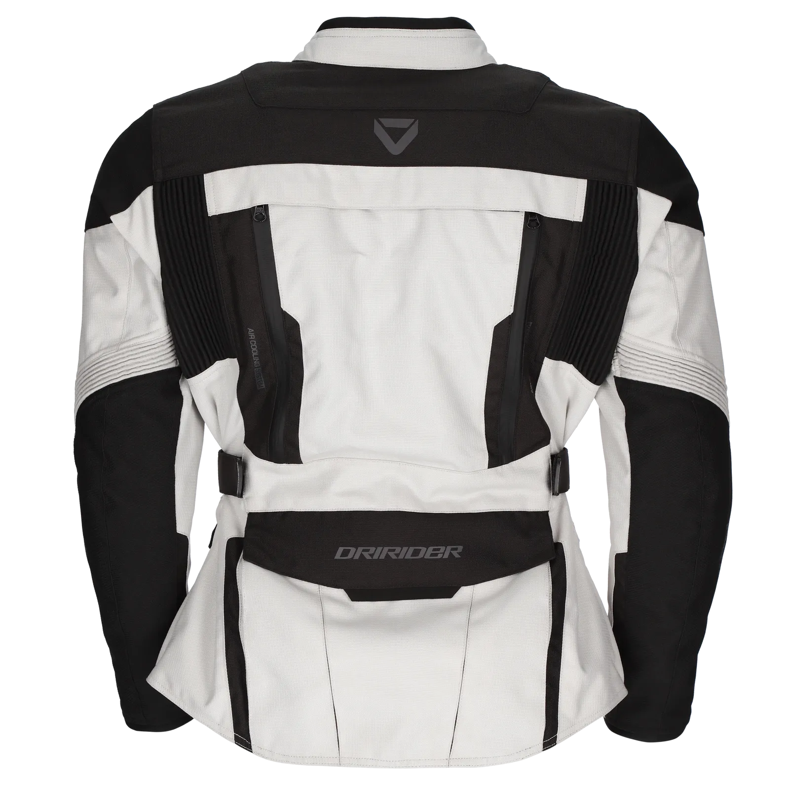 DRIRIDER EXPLORER LIGHT GREY/BLACK TEXTILE JACKET