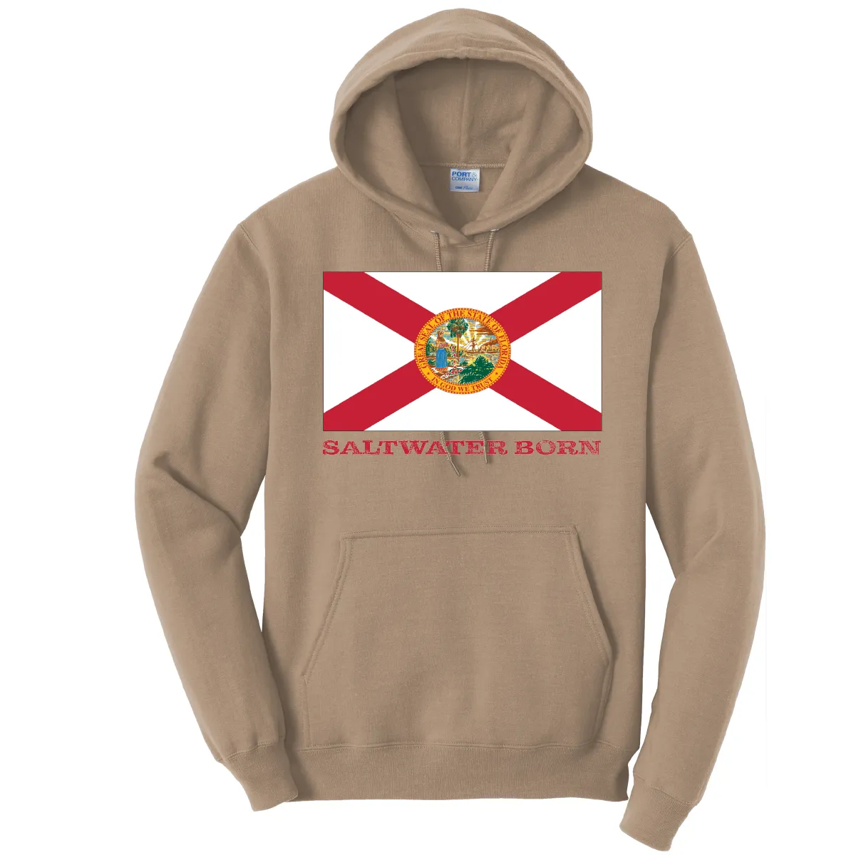 Florida Flag Cotton Hoodie