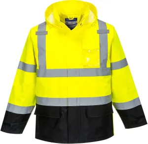 Hi-Vis Contrast Winter Bomber Jacket