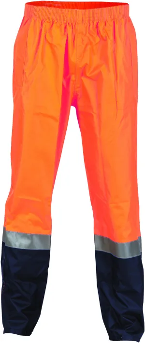 HiVis Two Tone Light weight Rain pants with 3M R/Tape