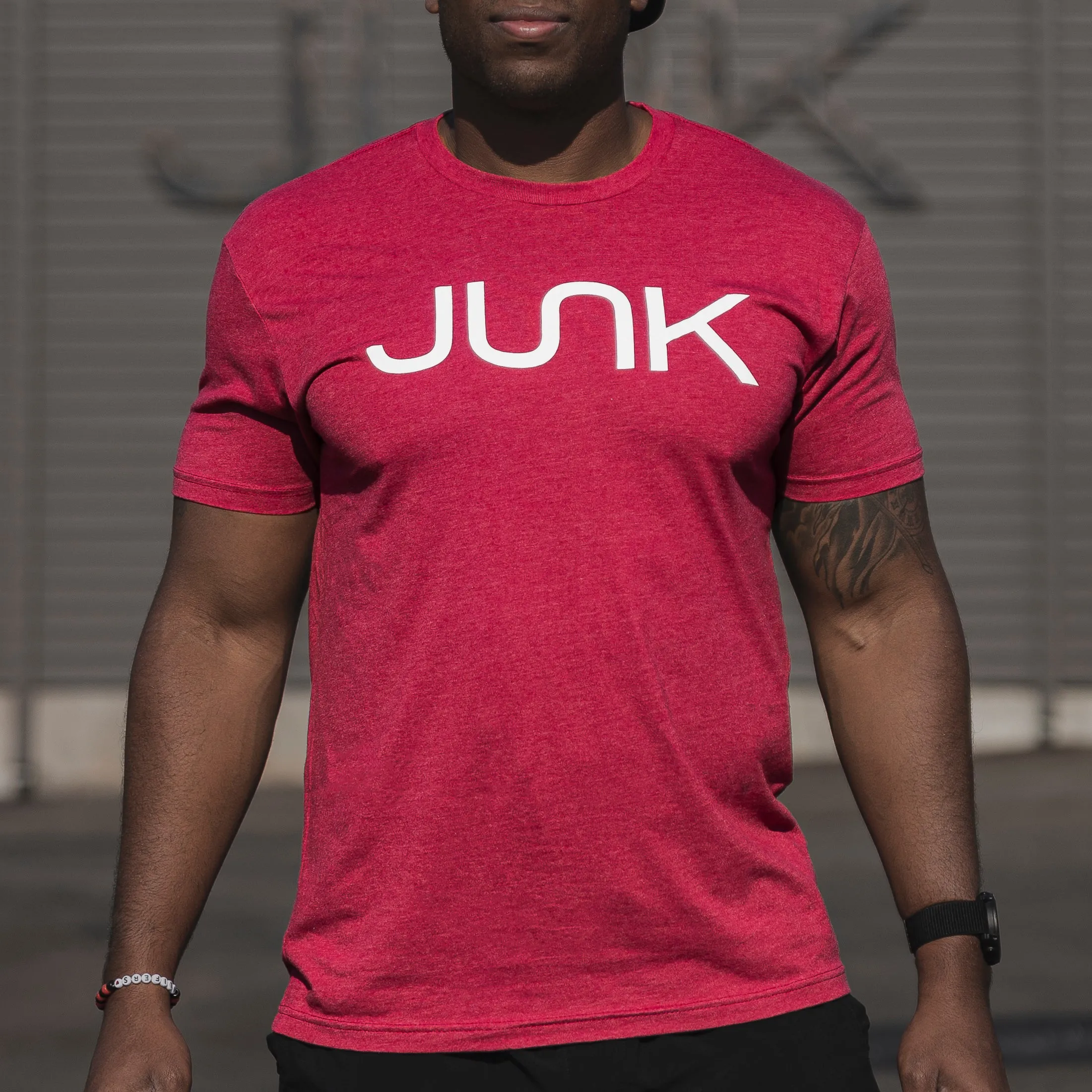 JUNK Tri-Blend Navy Tee