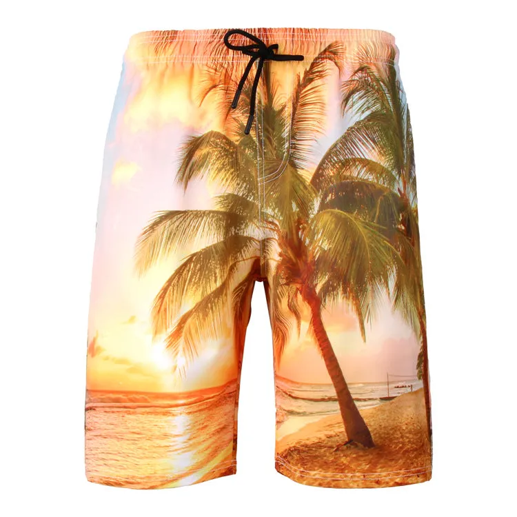 Men's Hawaiian Sports Waterproof Beach Pants