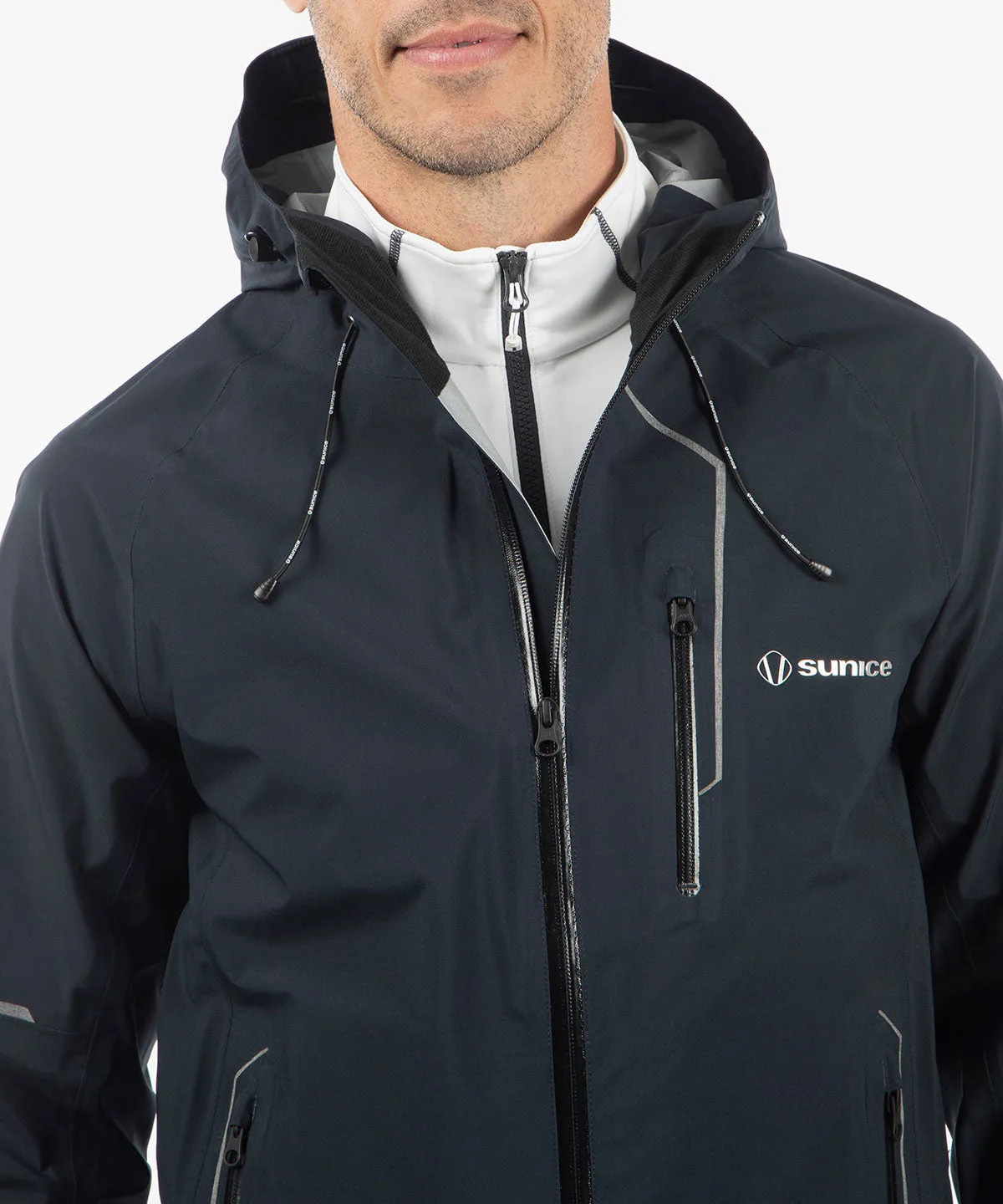 Men's Milo Waterproof Stretch Jacket with Hood