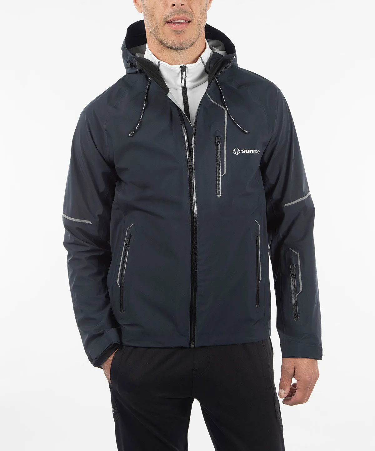 Men's Milo Waterproof Stretch Jacket with Hood