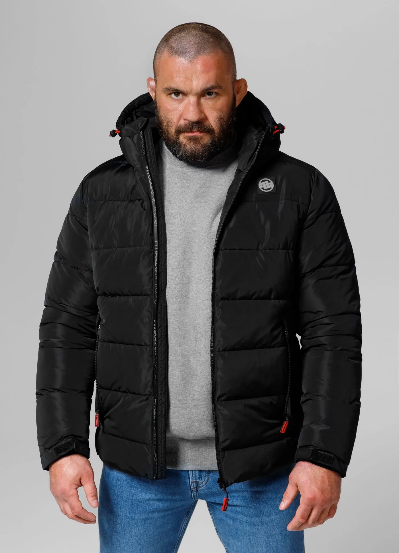 Men's winter hooded jacket Airway V