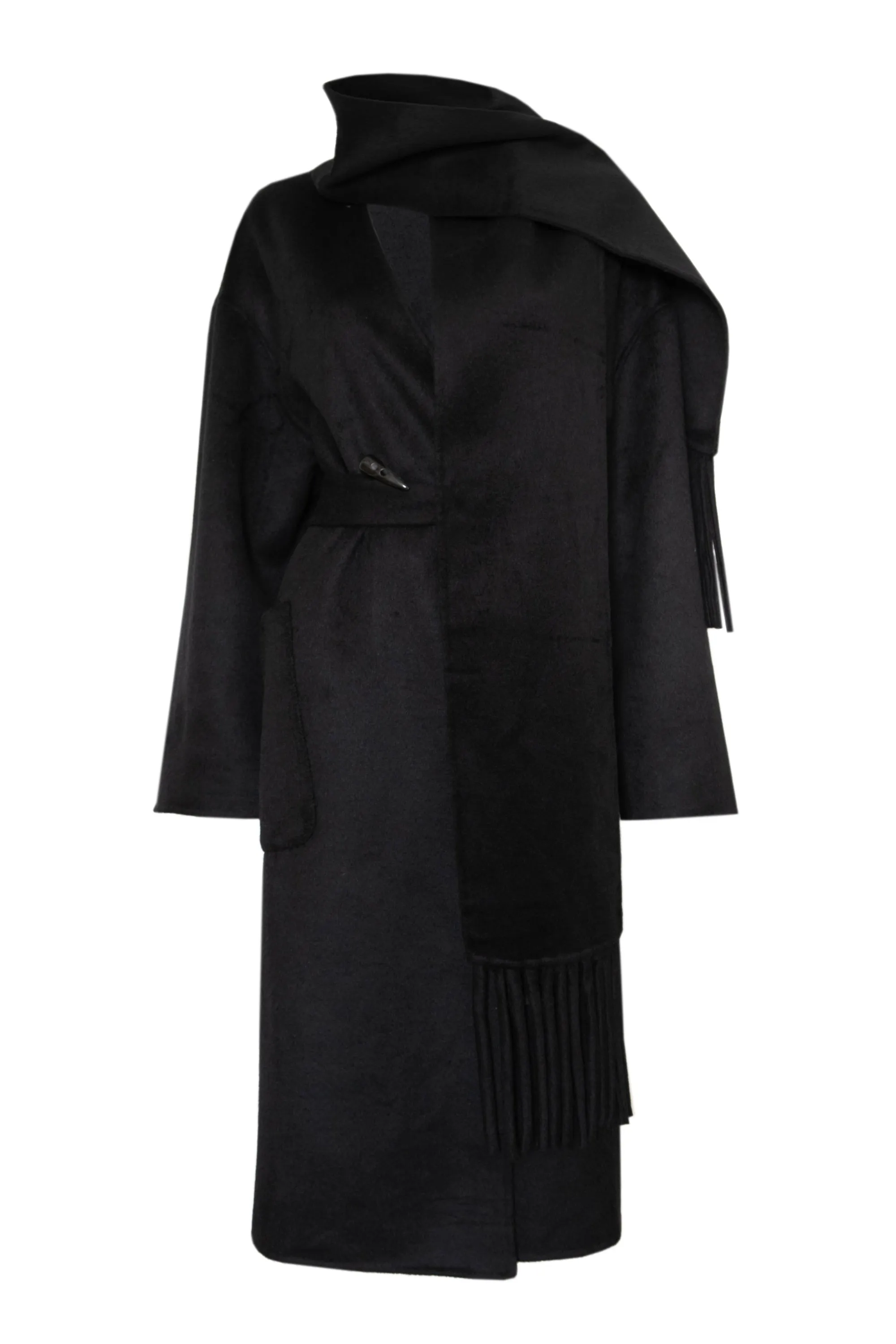 MILDRED COAT WITH SCARF