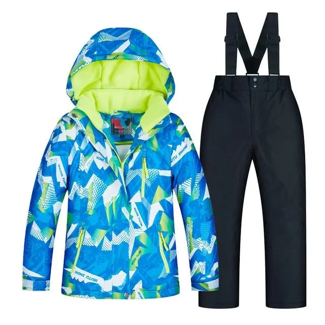 MUTUSNOW Waterproof Winter Girls Snow Suit - Kid's