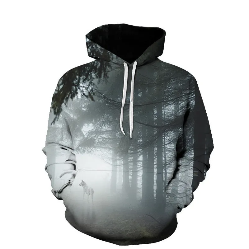 Nature Graphic Hoodies – Nature-Inspired Casual Sweatshirt