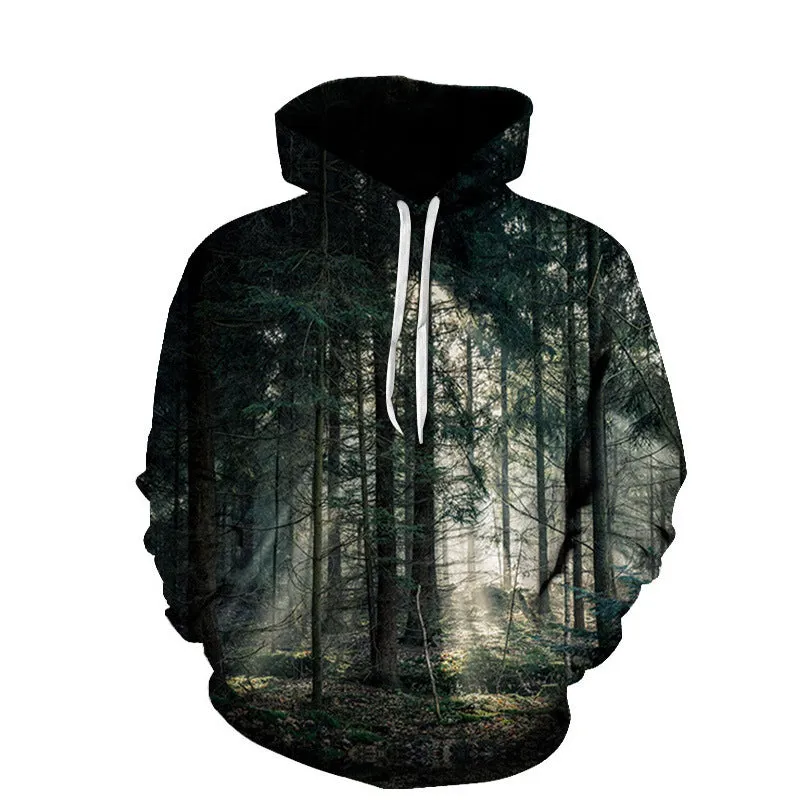 Nature Graphic Hoodies – Nature-Inspired Casual Sweatshirt