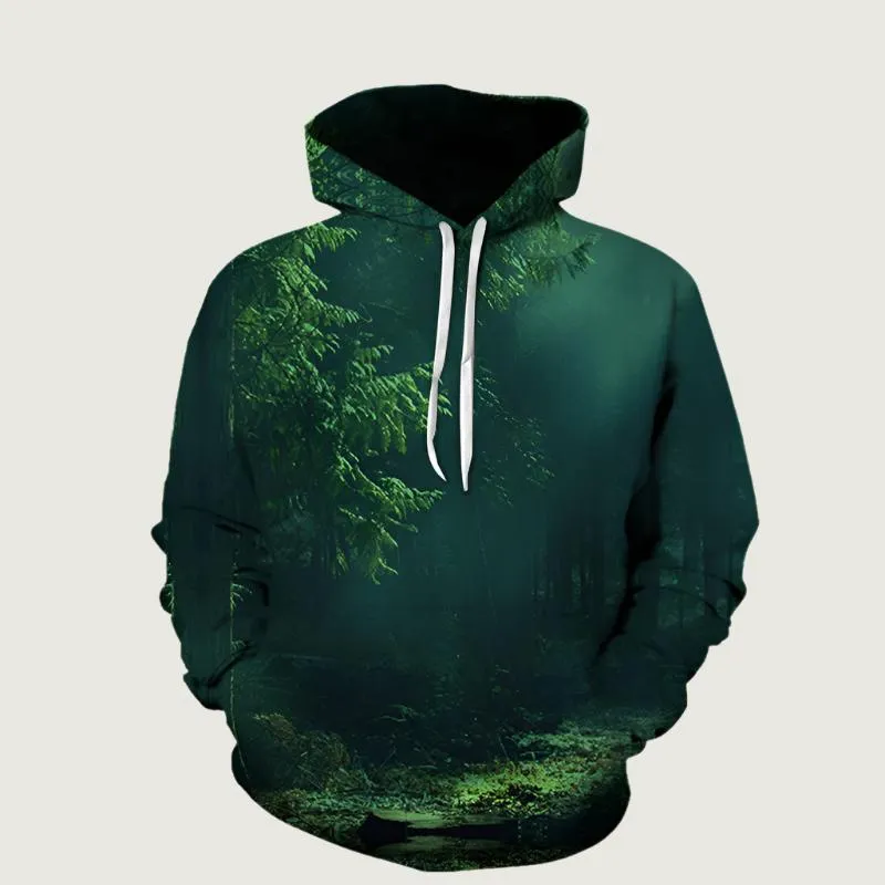 Nature Graphic Hoodies – Nature-Inspired Casual Sweatshirt