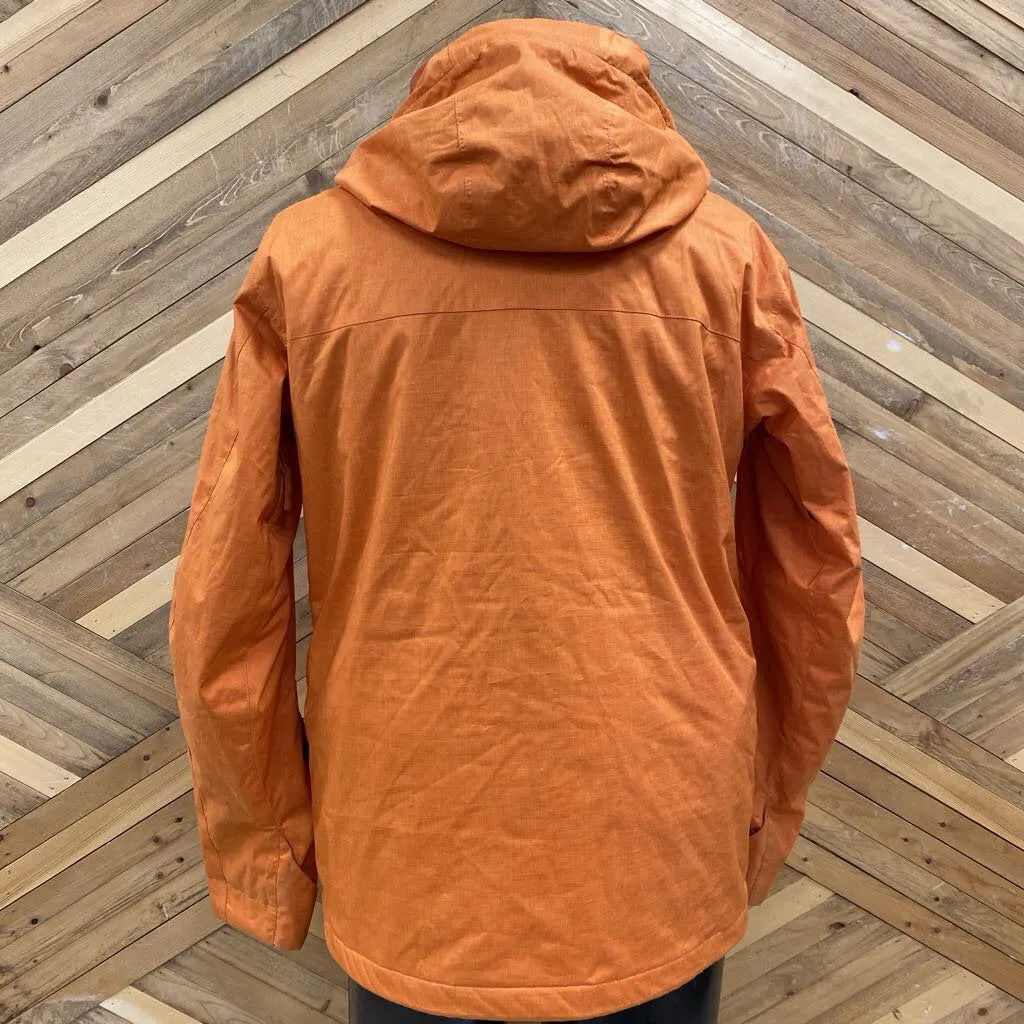 Quiksilver - Men's Ski Jacket - MSRP comp $255: Orange-men-XS