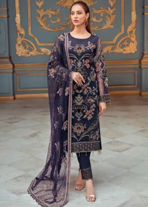 Ramsha Unstitched 3 Piece Luxury Wedding Vol-01 Collection'2022-H-103