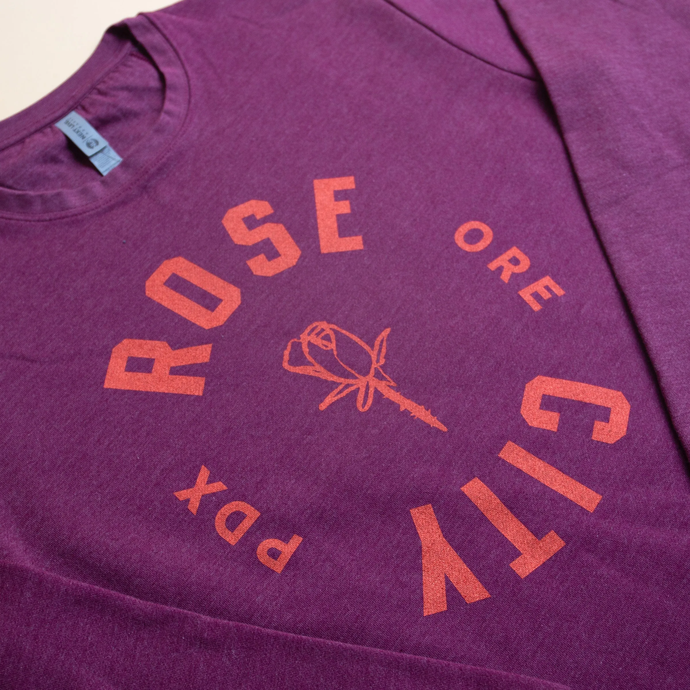 Rose City Crew Sweatshirt (Maroon)