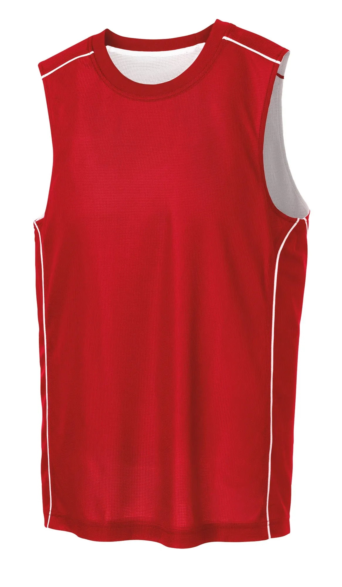 Sport-Tek PosiCharge Mesh Reversible Sleeveless Tee. T555