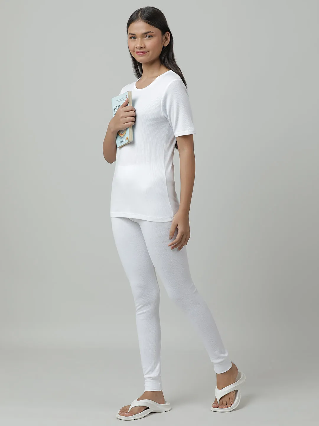 Thermal Pant - White