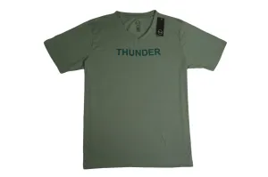 Thunder V-Neck T-Shirt for Men - Soft Fitted Summer Tee