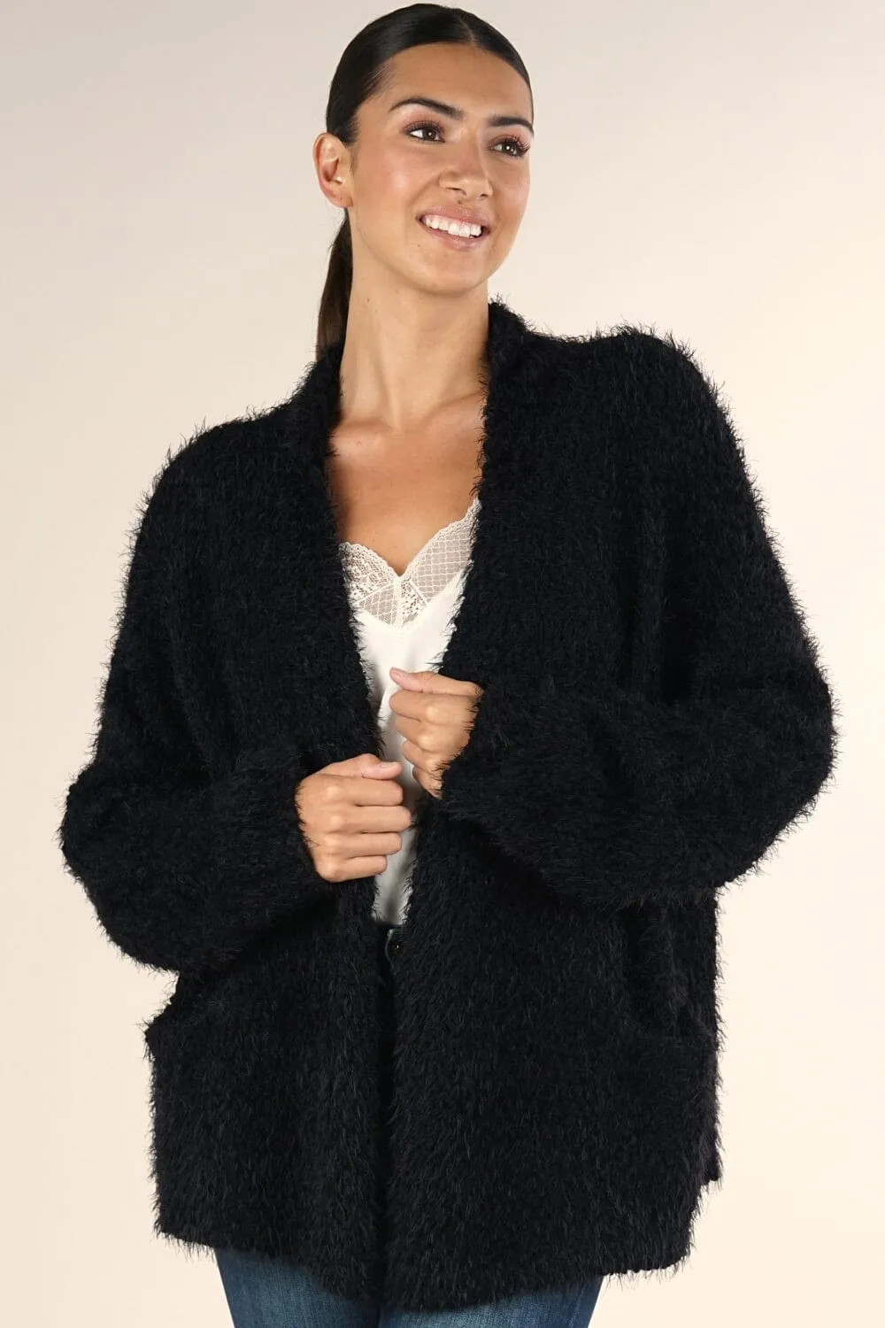 Unwind Fuzzy Cardigan