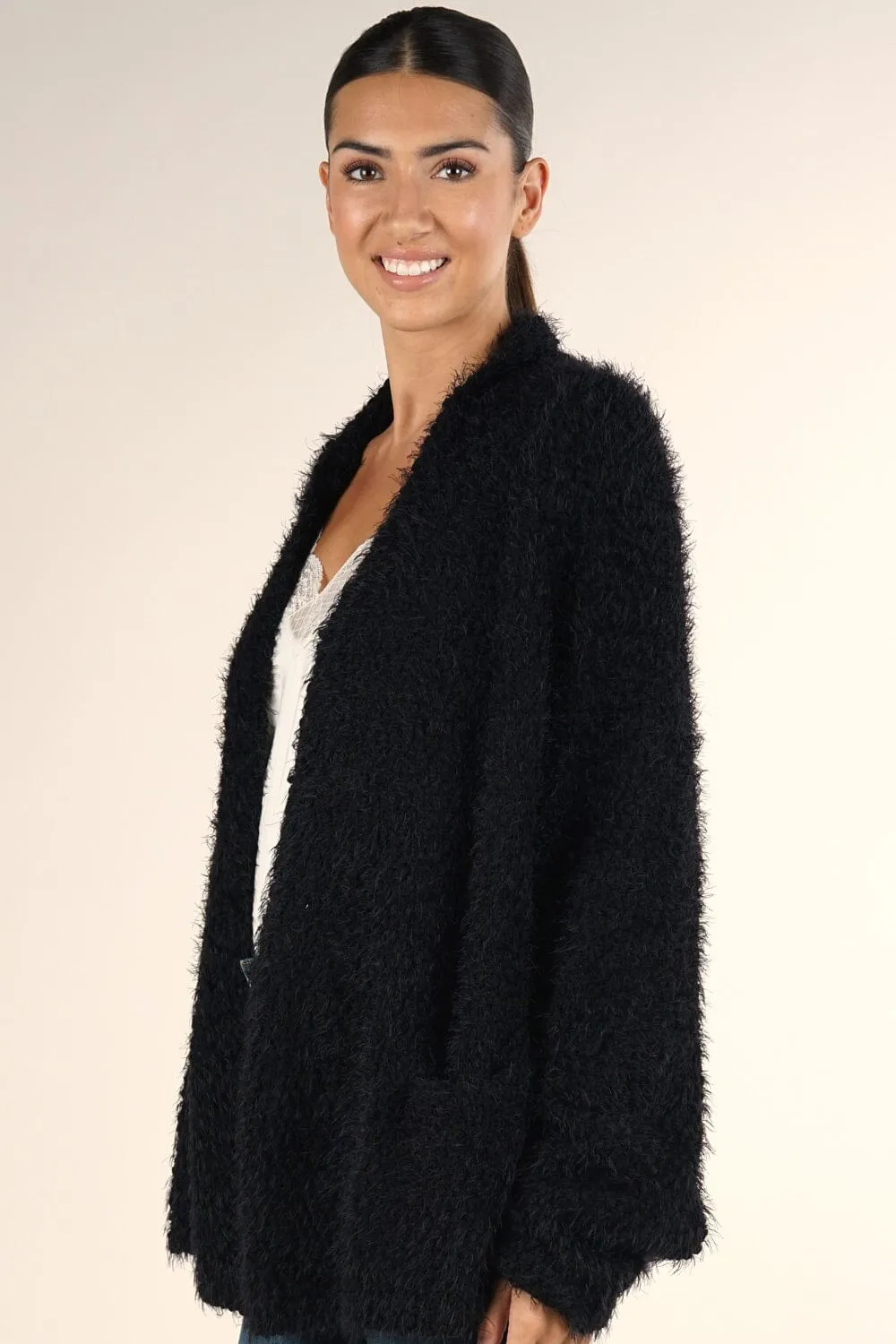 Unwind Fuzzy Cardigan