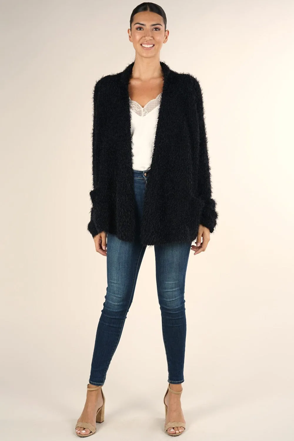 Unwind Fuzzy Cardigan