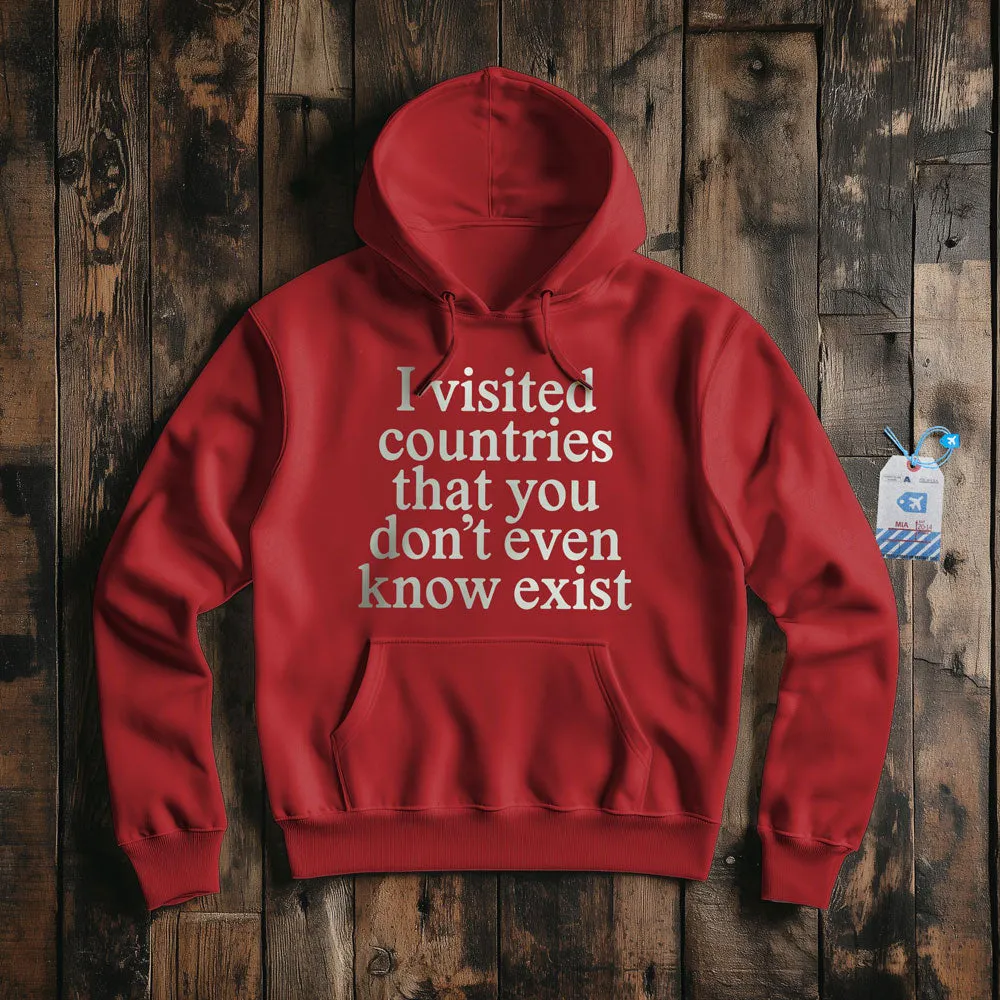 Visited Countries - Pullover Hoodie