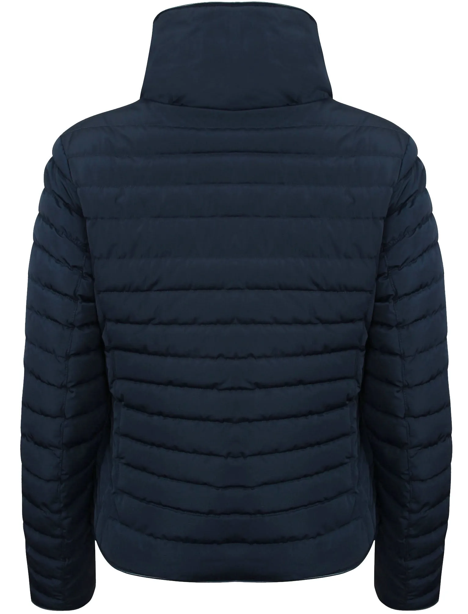 Zelda 2 Funnel Neck Quilted Jacket in Navy Blazer - Tokyo Laundry