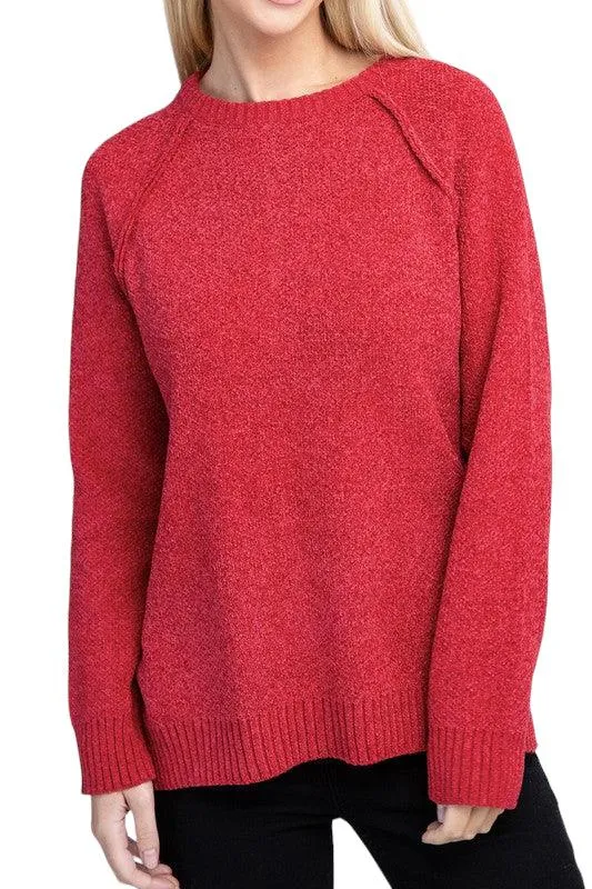 Zenana Chenille Sweater