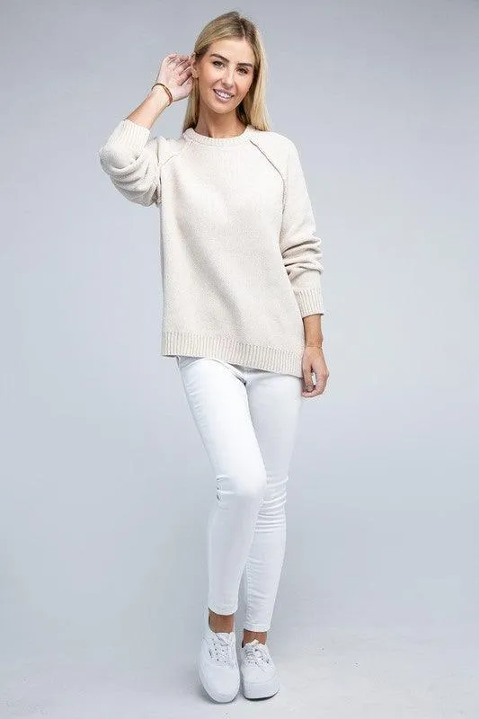 Zenana Chenille Sweater